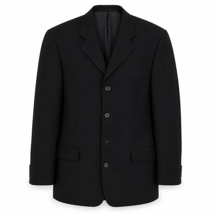 Mens UK Size 38 Daniel Hechter Regular Black Suit Jacket