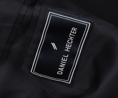 Mens UK Size 38 Daniel Hechter Regular Black Suit Jacket