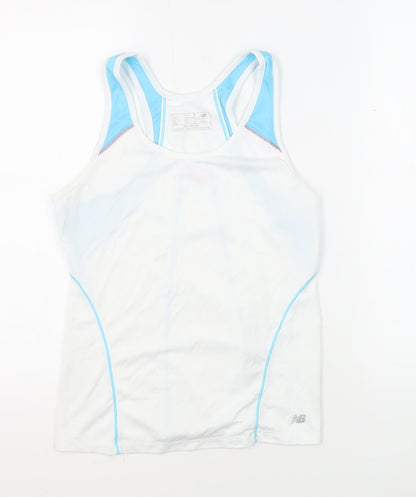 New Balance Women's Racerback Tank White Size 12