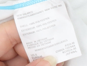 New Balance Women's Racerback Tank White Size 12