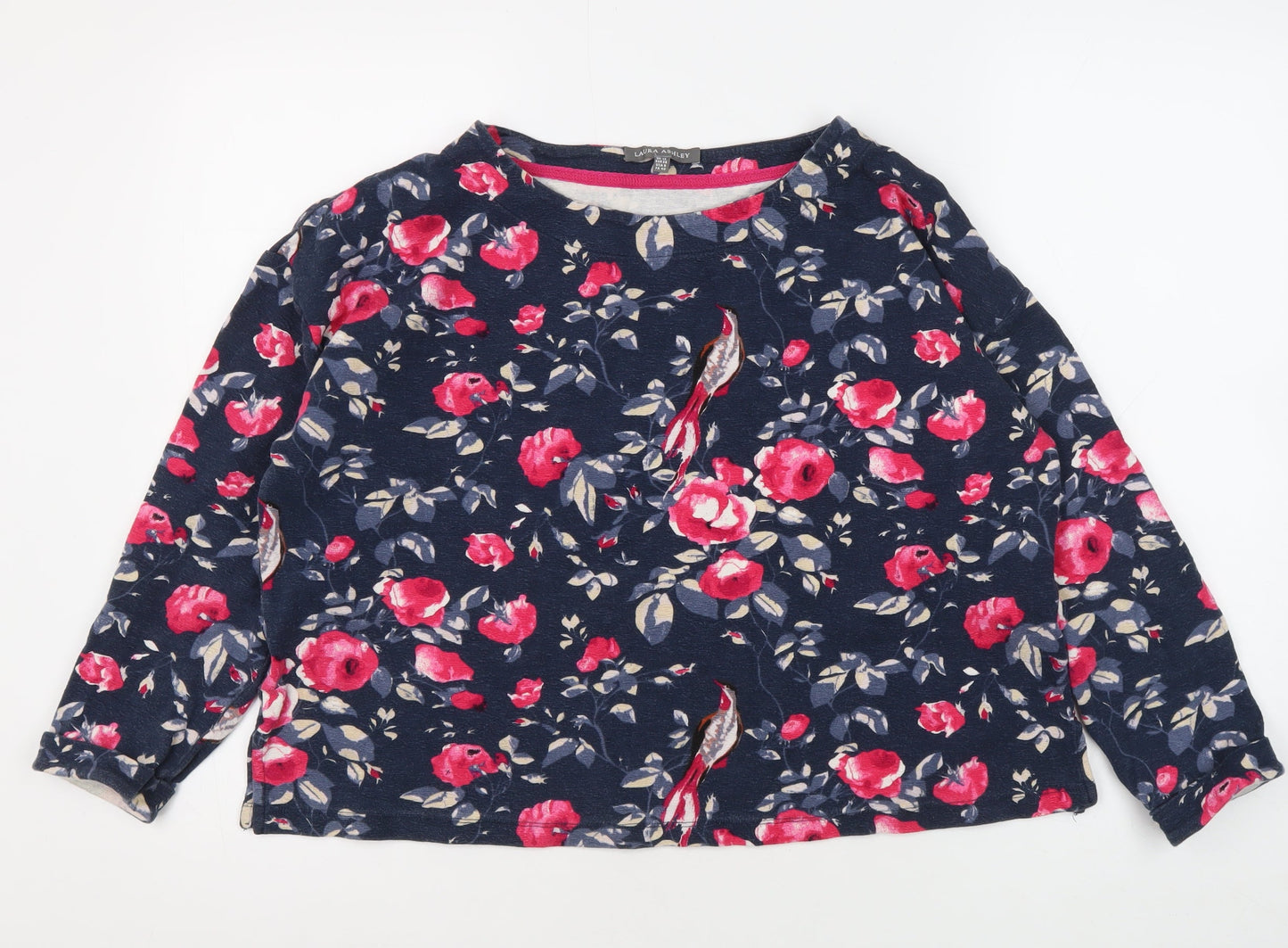 Womens UK Size 12 Laura Ashley Multicoloured Basic Blouse