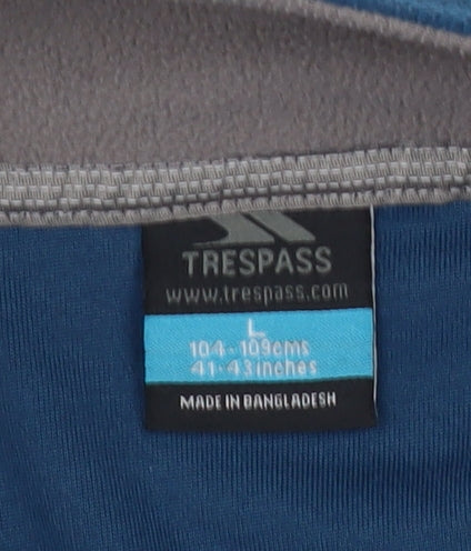 Trespass Blue Men's Pullover Fleece Sweatshirt L