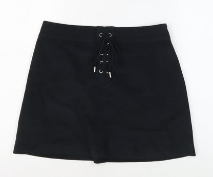 Abercrombie & Fitch Black Short Straight Skirt, Size 6 Women