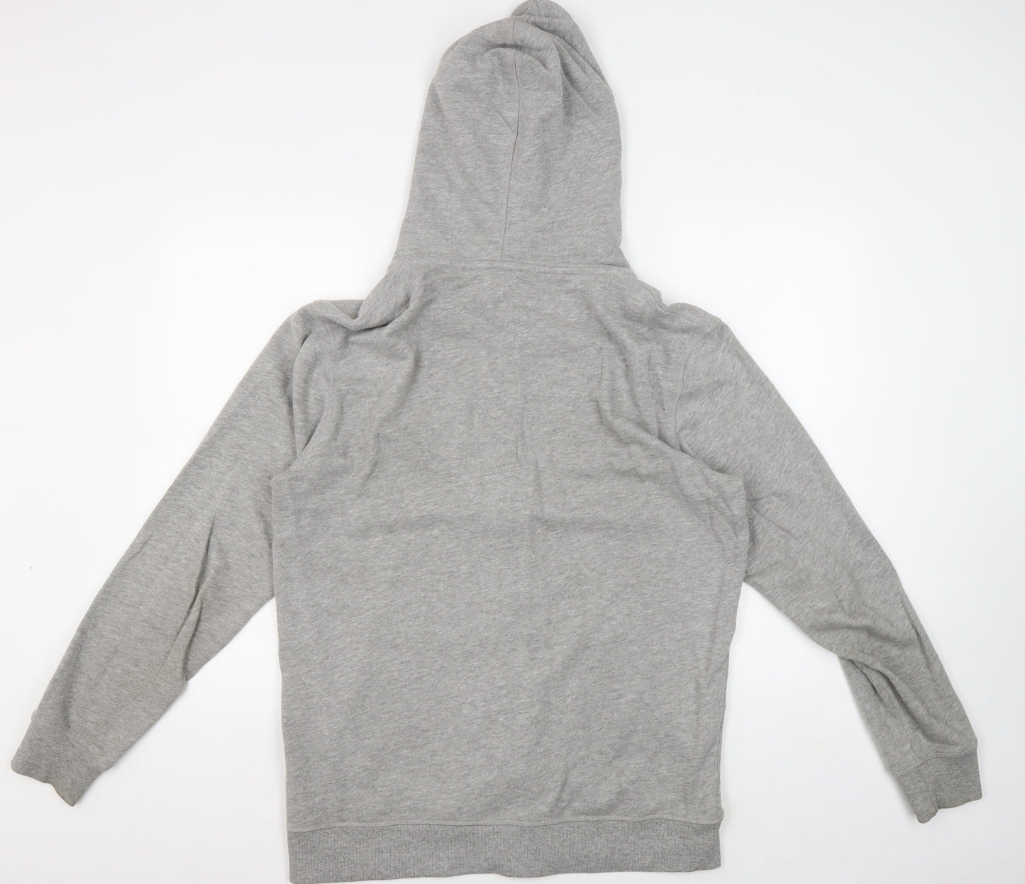 Mens UK Size L JACK & JONES Grey Full Zip Hoodie