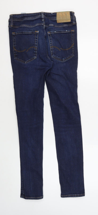 Jack & Jones Men's Blue Regular Fit Denim Jeans