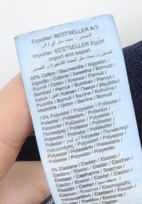 Jack & Jones Men's Blue Regular Fit Denim Jeans