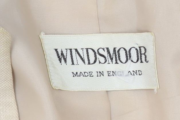 Windsmoor Women's Beige Blazer Size 8 Regular Fit