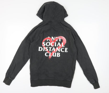 Young London Women's Black Hoodie Small Organic Cotton