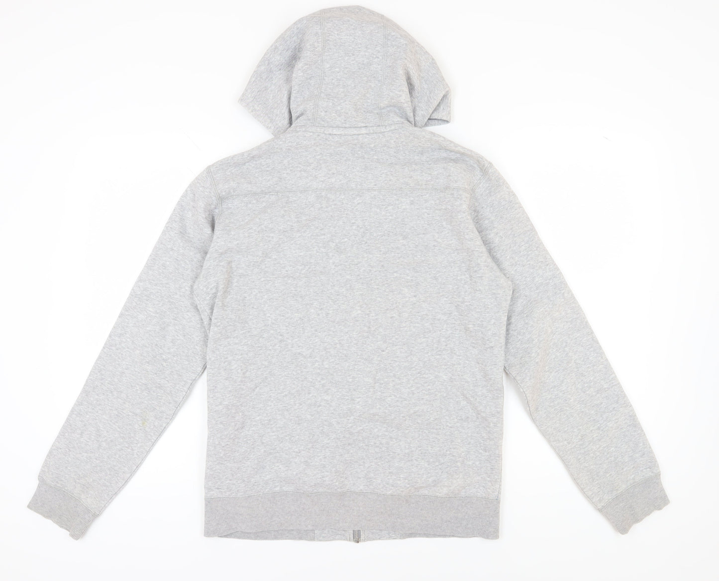 Mens UK Size S adidas Grey Full Zip Hoodie
