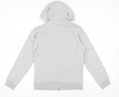Mens UK Size S adidas Grey Full Zip Hoodie