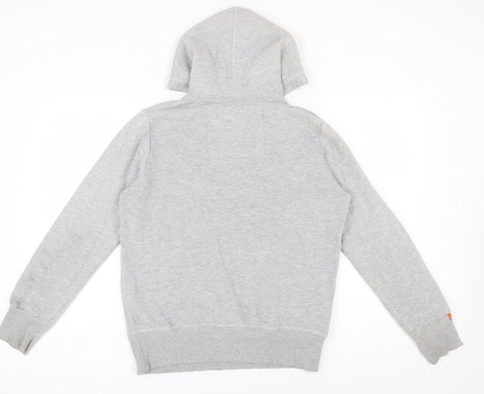 Superdry Men's Grey Pullover Hoodie Size M