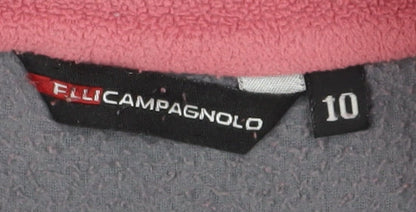 F.lli Campagnolo Womens Multicoloured Zip Sweatshirt Size 10
