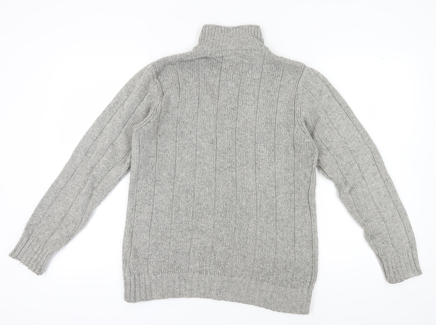 Marks and Spencer Men's Grey S Pullover Jumper