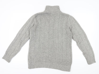 Marks and Spencer Men's Grey S Pullover Jumper