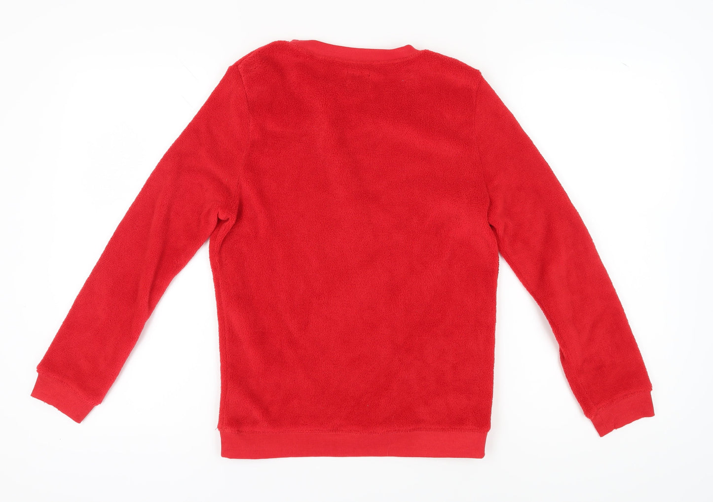 Womens UK Size XS Disney Red Pullover Sweatshirt