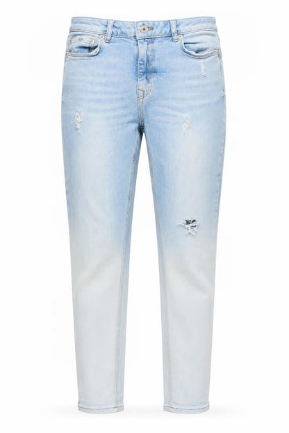 Womens UK Size S Superdry Regular Fit Skinny Blue Jeans
