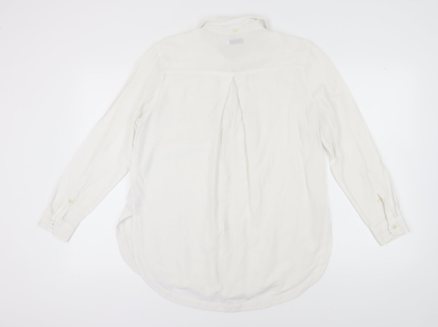 BDG Women's White Button-Up Shirt, M, Casual Style