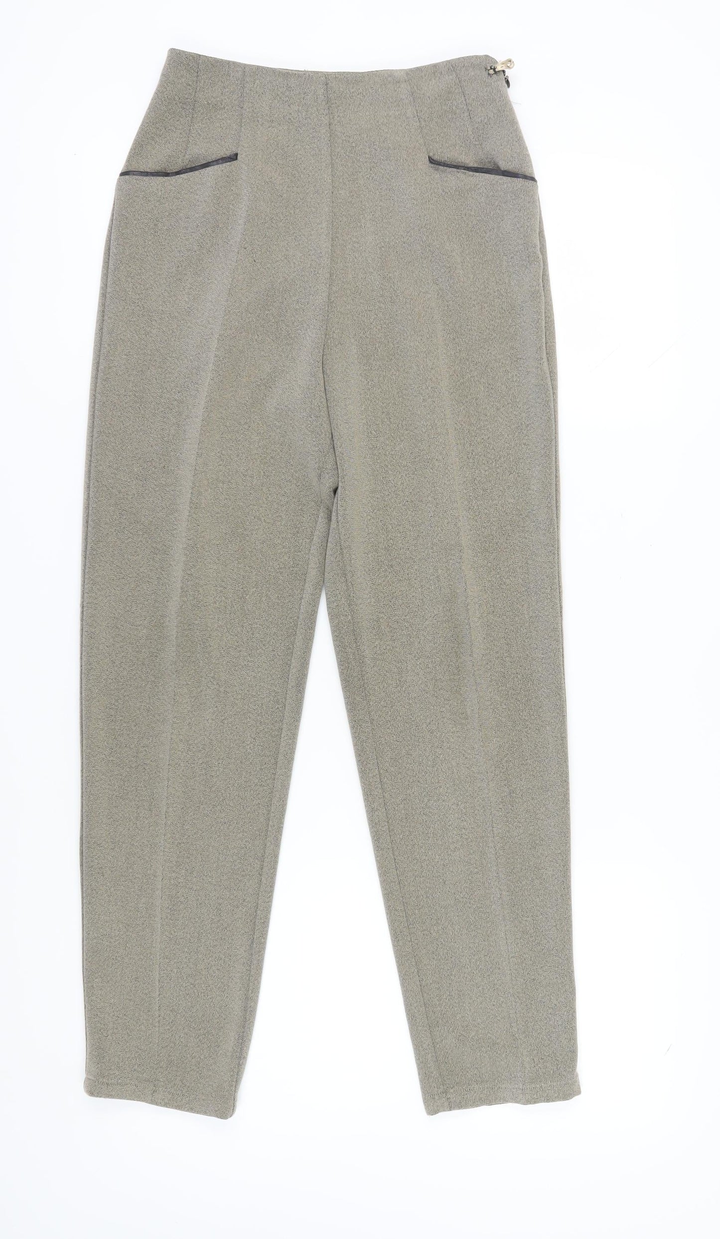 Gianfranco Corneli Women's Grey Trousers, Size 10