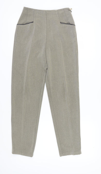 Gianfranco Corneli Women's Grey Trousers, Size 10
