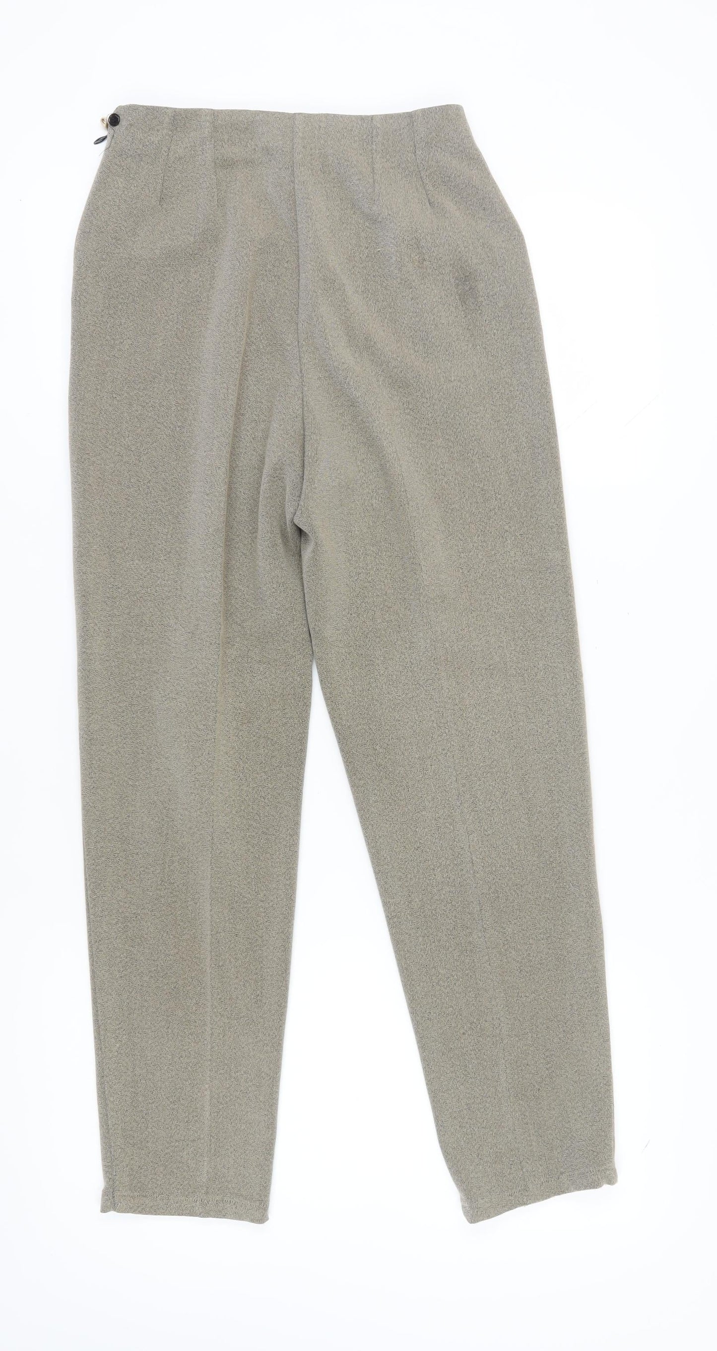 Gianfranco Corneli Women's Grey Trousers, Size 10