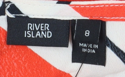 River Island Women's Multicoloured Jumpsuit Size 8