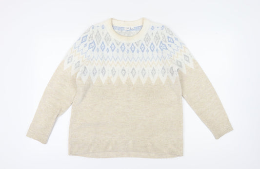 GAP Womens Beige XS Pullover Jumper