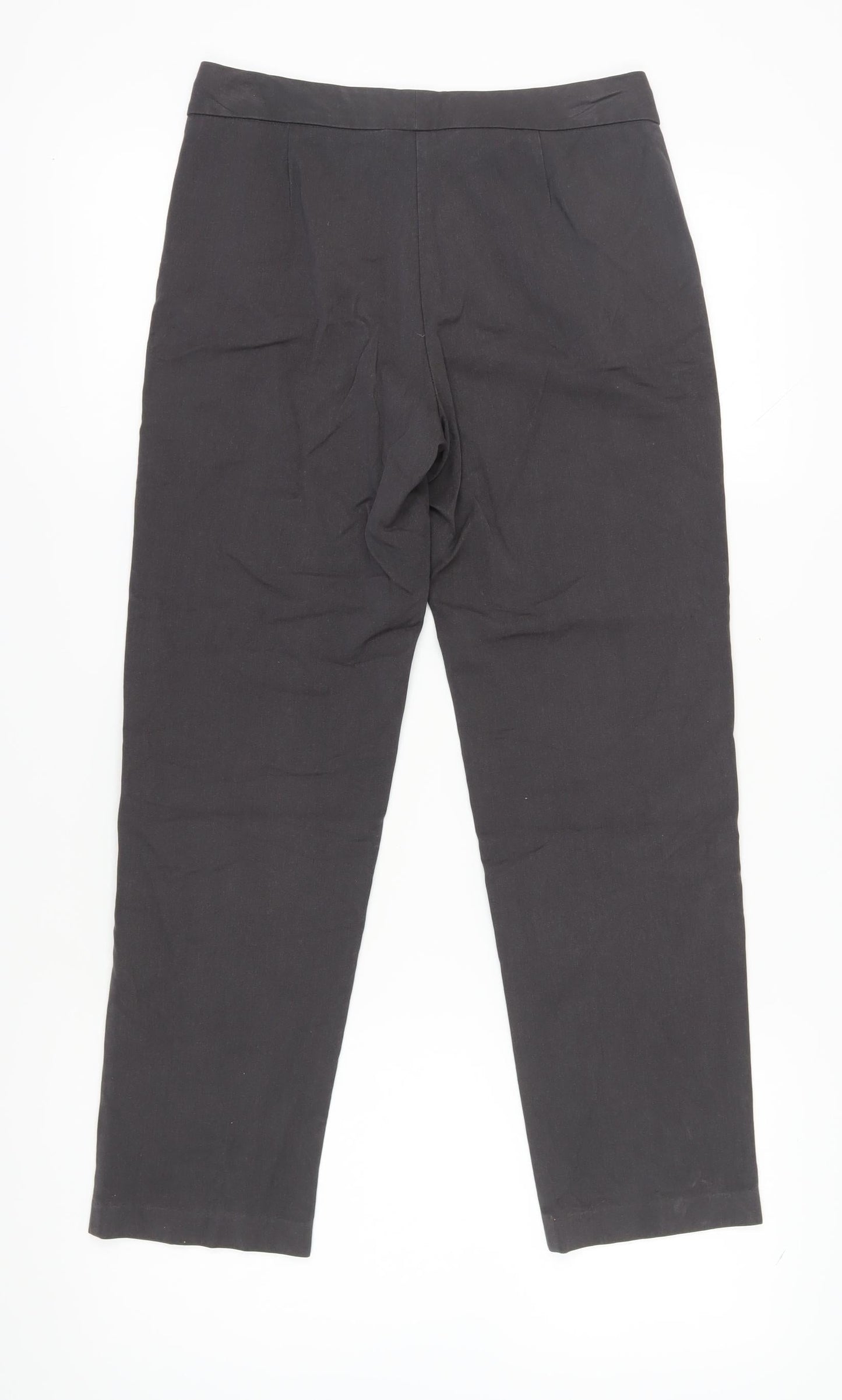 Womens UK Size 8 Marks and Spencer Classic Fit Casual Workwear Black Trousers