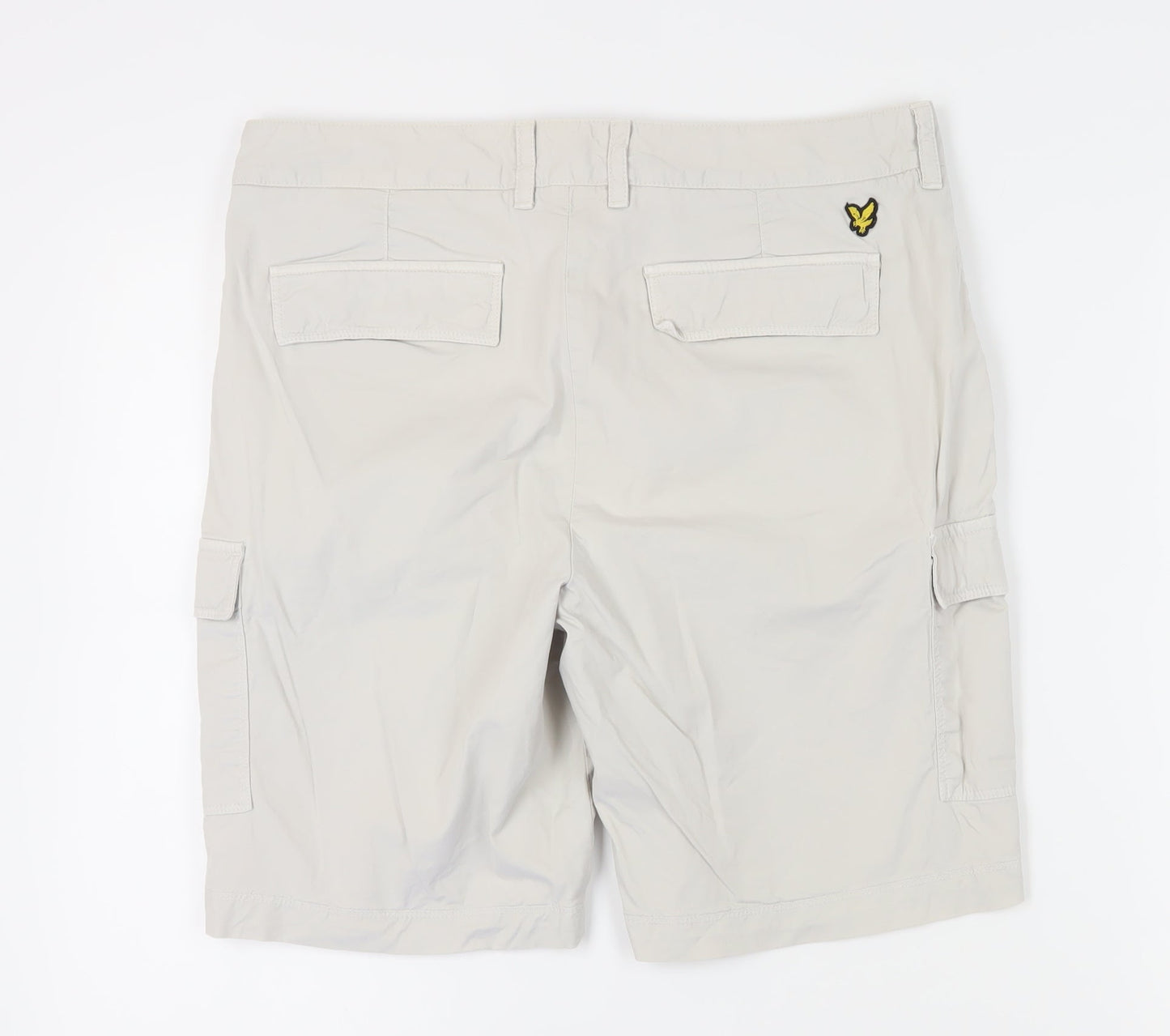 Lyle & Scott Men's Beige Cargo Shorts Size L
