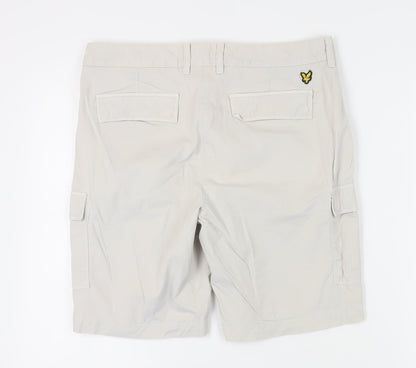 Lyle & Scott Men's Beige Cargo Shorts Size L