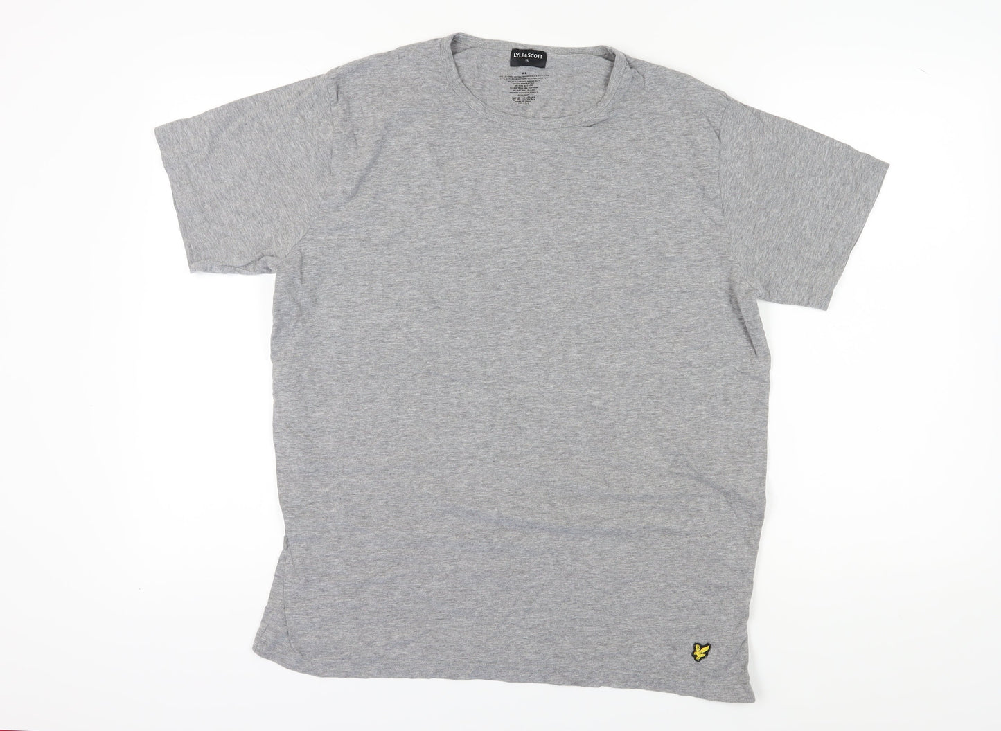 Lyle & Scott Men's Grey XL Crew Neck T-Shirt