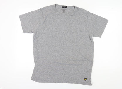 Lyle & Scott Men's Grey XL Crew Neck T-Shirt