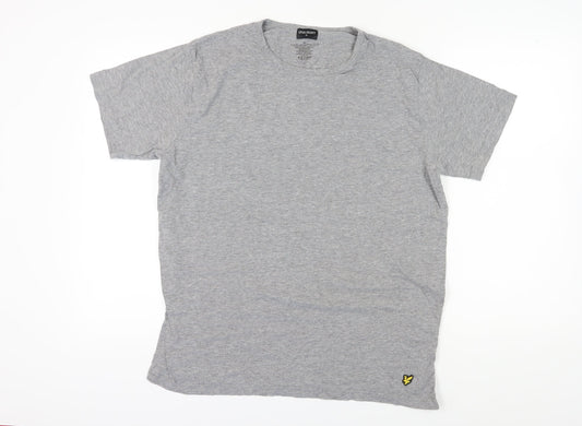 Lyle & Scott Men's Grey XL Crew Neck T-Shirt