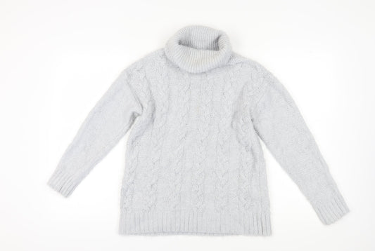 Womens UK Size 10 Mountain Warehouse Grey Pullover Jumper