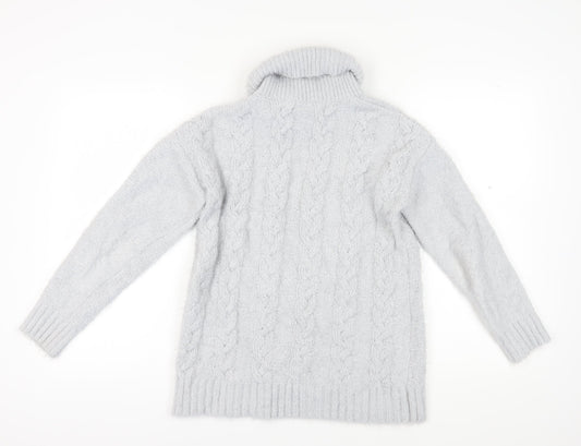Womens UK Size 10 Mountain Warehouse Grey Pullover Jumper