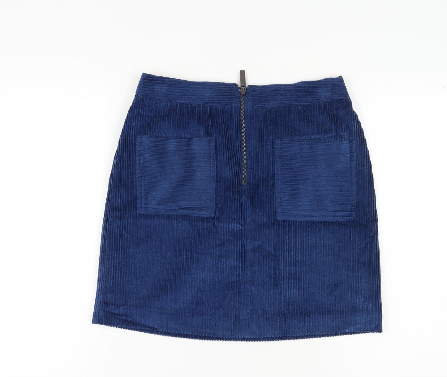 Phase Eight Women Blue Size 10 Corduroy Skirt