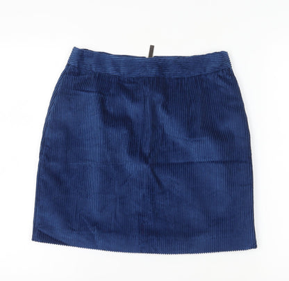 Phase Eight Women Blue Size 10 Corduroy Skirt
