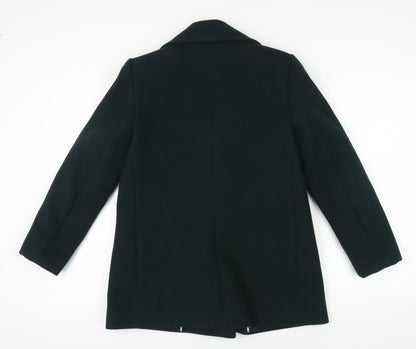 Principles Women's Green Pea Coat Size 14
