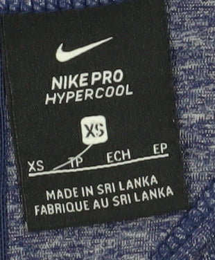 Nike Women's Blue XS Racerback Training Tank