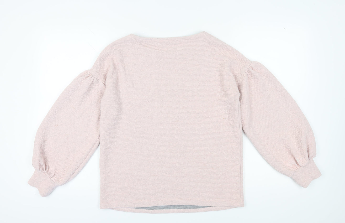 French Connection Women's Pink XS Balloon Sleeve Blouse