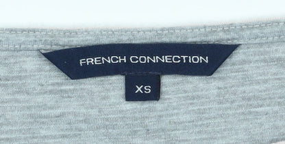 French Connection Women's Pink XS Balloon Sleeve Blouse