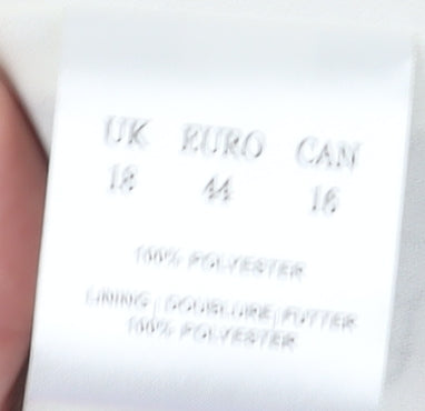 Jacques Vert Women's Multicoloured Floral Blouse Size 18