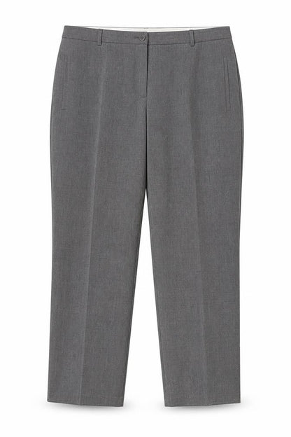 Womens UK Size 18 Marks and Spencer Regular Fit Dress Pants Grey Trousers