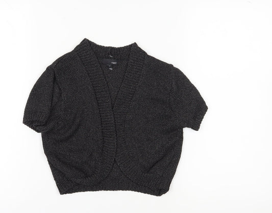 Womens UK Size 14 NEXT Black Cardigan Jumper