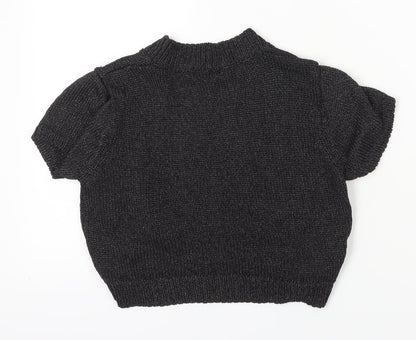 Womens UK Size 14 NEXT Black Cardigan Jumper