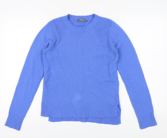 Womens UK Size S Oasis Blue Pullover Jumper