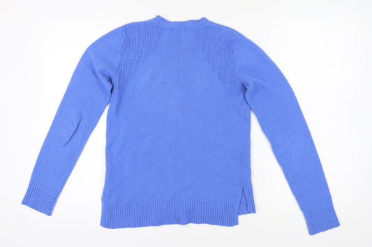 Womens UK Size S Oasis Blue Pullover Jumper