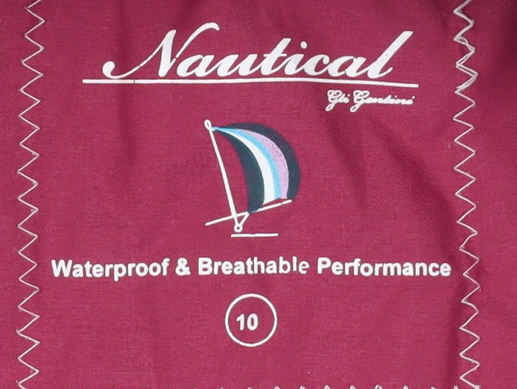 Nautical Women's Pink Hooded Puffer Waistcoat Size 10