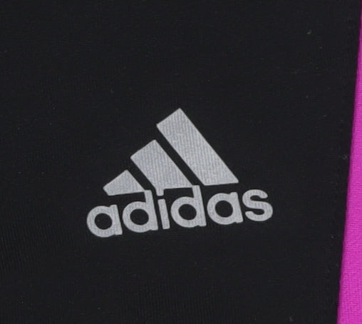 Adidas Women's Black Capri Running Trousers S
