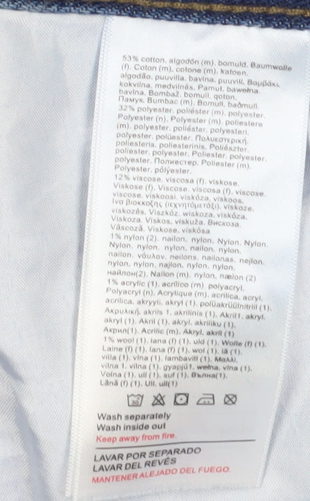 Life & Glory Men's Blue Straight Jeans Size 36