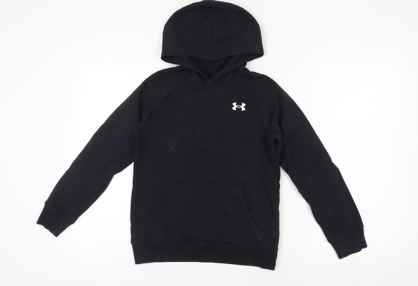 Under Armour Boys Black Pullover Hoodie M